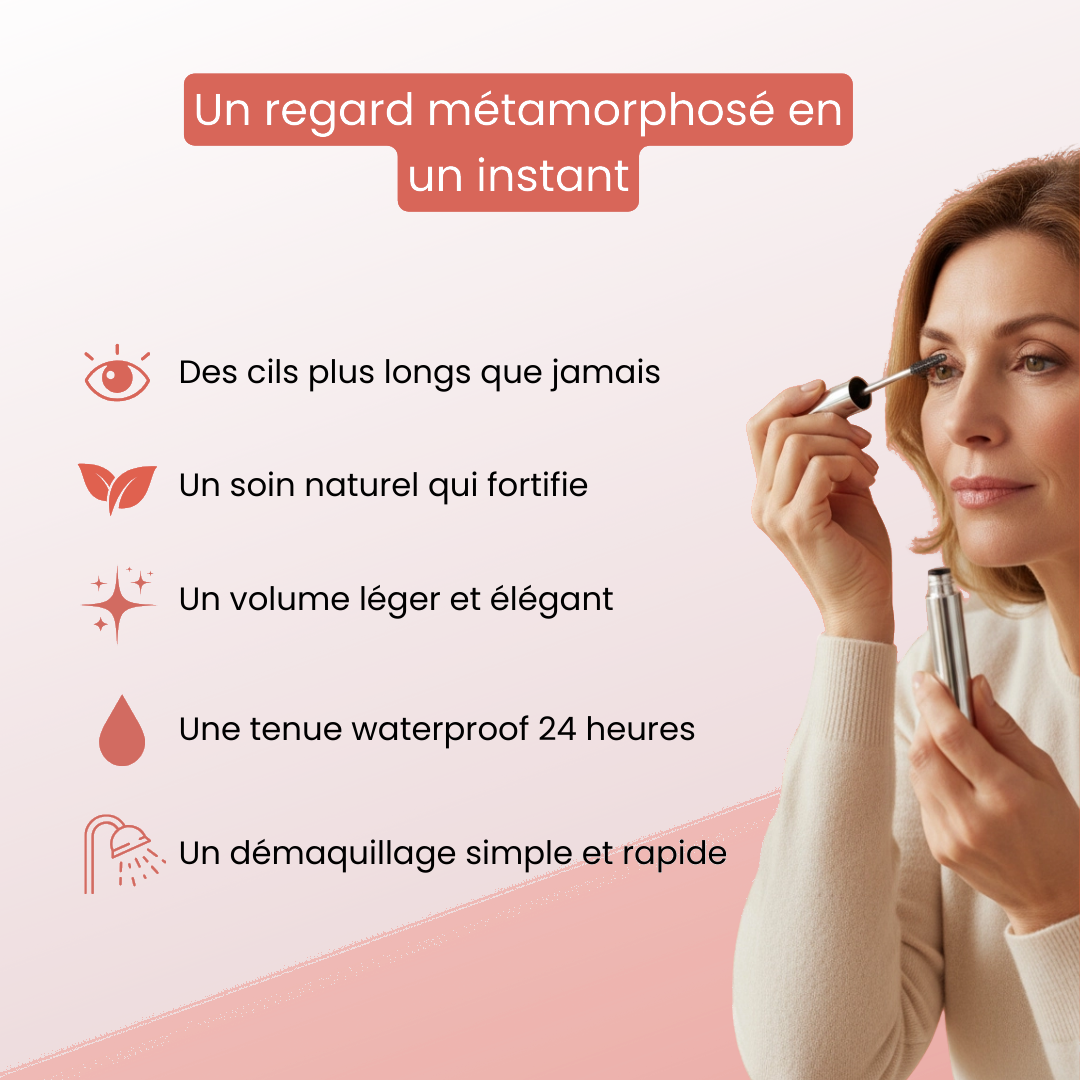 Aurea IronEye - Mascara naturel, allongeant & fortifiant